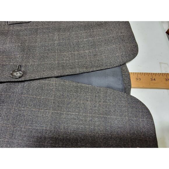 Hickey Freeman Two Button Blazer Suit Jacket - 42L - Picture 6 of 10